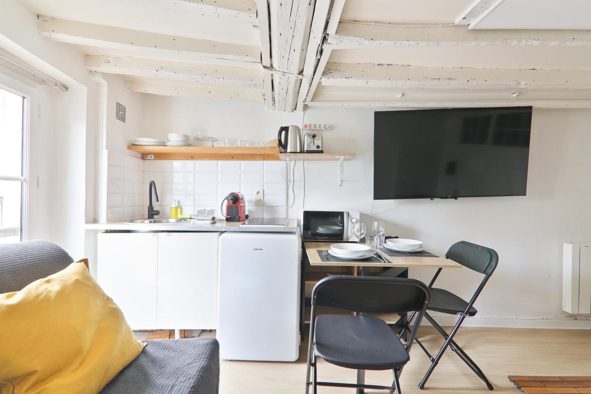 Studio Appartement Quartier Saint-Michel Notre-Dame 3 Free Netflix パリ エクステリア 写真