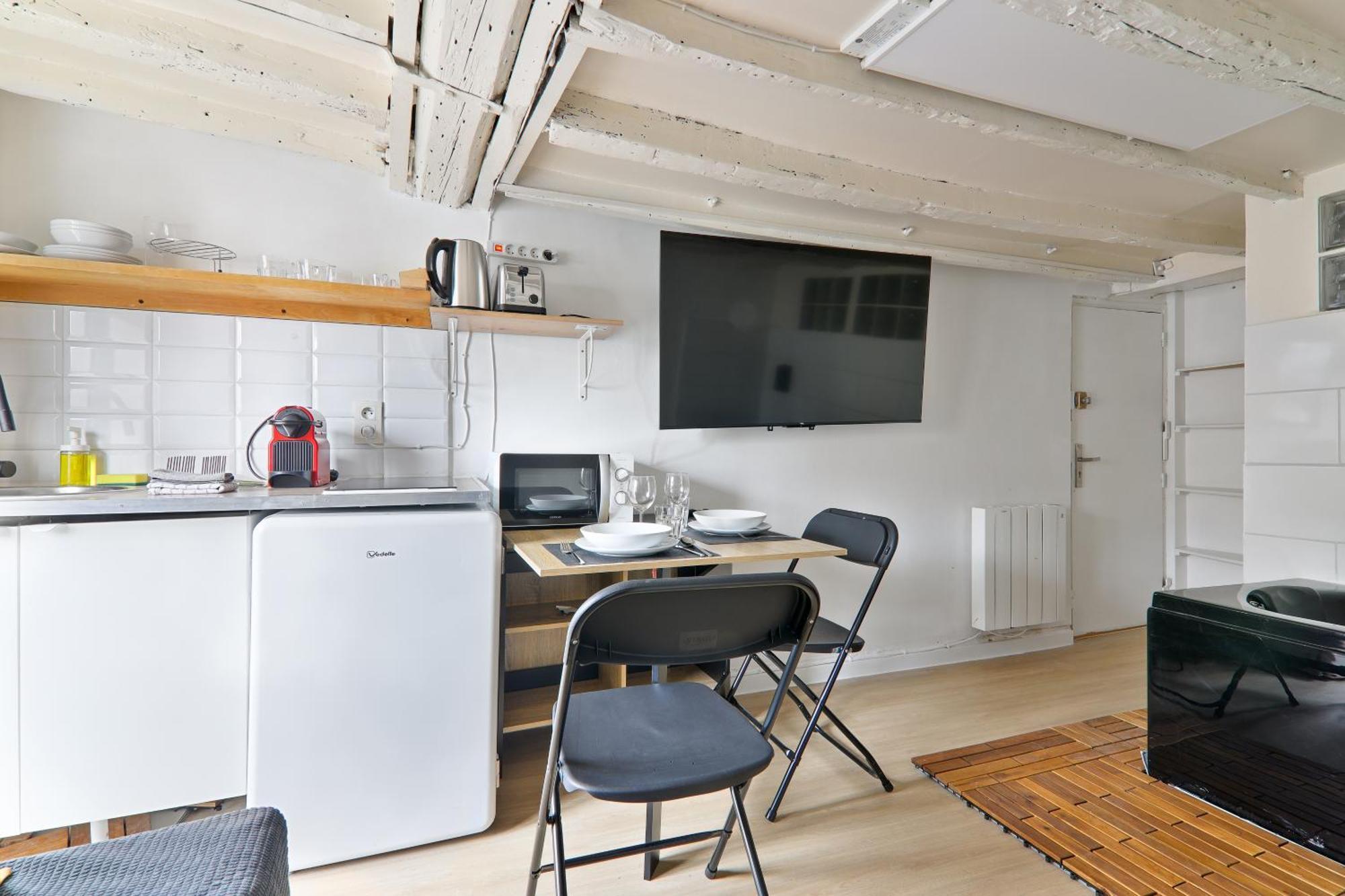 Studio Appartement Quartier Saint-Michel Notre-Dame 3 Free Netflix パリ エクステリア 写真